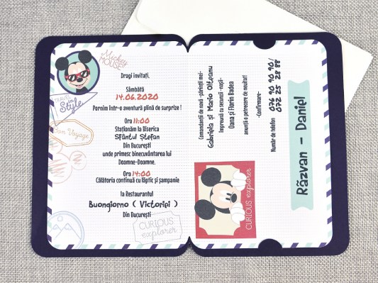 invitatie botez Disney 15705